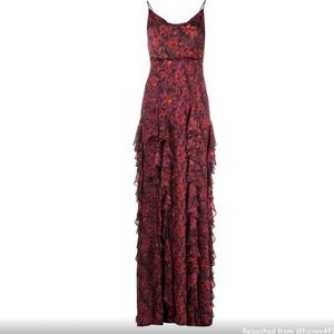 Cinq A Sept gown stargazer red